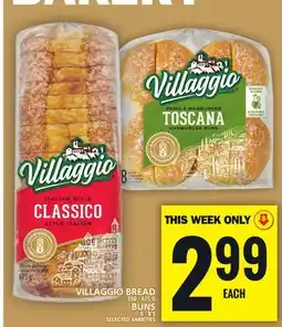 Food Basics VILLAGGIO BREAD OR BUNS offer