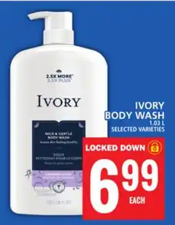 Food Basics IVORY BODY WASH offer