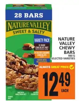 Food Basics NATURE VALLEY CHEWY BARS offer