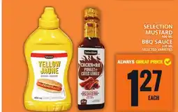 Food Basics SELECTION MUSTARD OR BBQ SAUCE offer