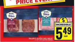 Food Basics PILLER'S SLICED DELI MEAT offer