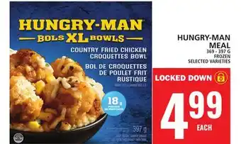 Food Basics HUNGRY-MAN MEAL offer