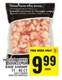 Food Basics PACIFIC WHITE COOKED OR RAW SHRIMP offer