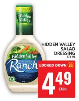 Food Basics HIDDEN VALLEY SALAD DRESSING offer