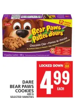 Food Basics DARE BEAR PAWS COOKIES offer