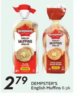 Sobeys DEMPSTER'S English Muffins offer