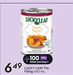 Sobeys LUCKY LEAF Pie Filling offer