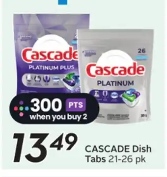 Sobeys CASCADE Dish Tabs offer