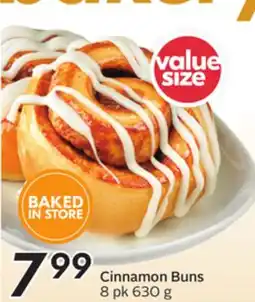 Sobeys Cinnamon Buns offer
