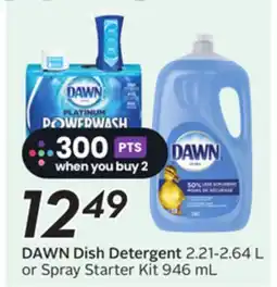 Sobeys DAWN Dish Detergent offer