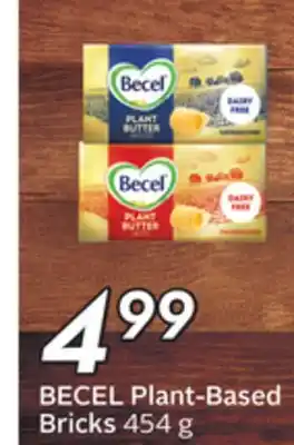 Sobeys BECEL Plant-Based Bricks offer