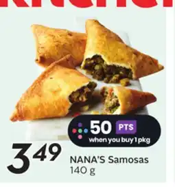 Sobeys NANA'S Samosas offer