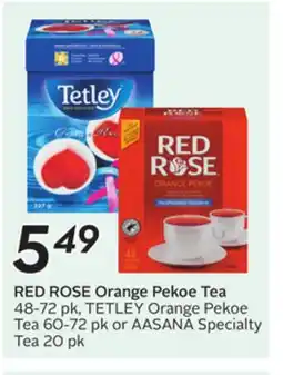 Sobeys RED ROSE Orange Pekoe Tea offer