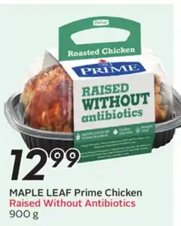Sobeys MAPLE LEAF Prime Chicken offer