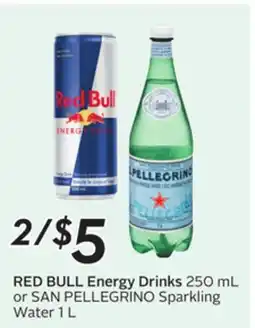 Sobeys RED BULL Energy Drinks offer