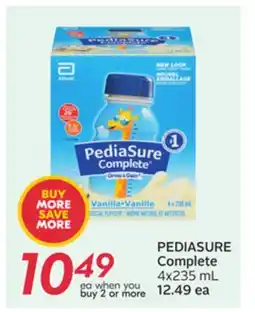 Sobeys PEDIASURE Complete offer