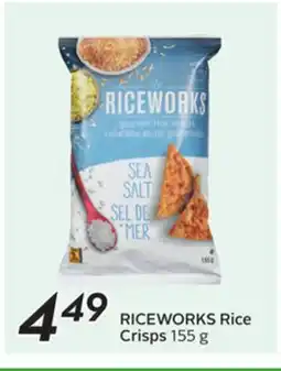 Sobeys RICEWORKS Rice Crisps offer