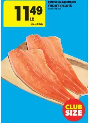 Real Canadian Superstore FRESH RAINBOW TROUT FILLETS offer