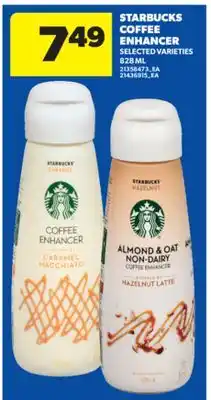Real Canadian Superstore STARBUCKS COFFEE ENHANCER, 828 ML offer