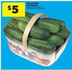 Real Canadian Superstore DILL OR FIELD CUCUMBERS, 3 L offer
