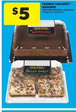 Real Canadian Superstore FARMER'S MARKET SQUARES, 400/450 G offer