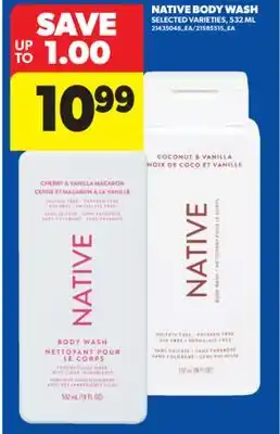 Real Canadian Superstore NATIVE BODY WASH offer