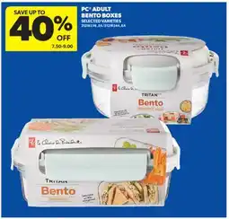 Real Canadian Superstore PC ADULT BENTO BOXES offer