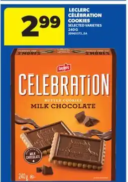 Real Canadian Superstore LECLERC CÉLÉBRATION COOKIES offer