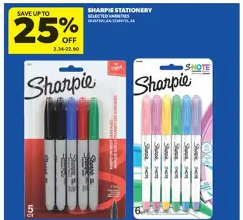 Real Canadian Superstore SHARPIE STATIONERY offer