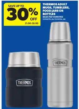 Real Canadian Superstore THERMOS ADULT MUGS, TUMBLERS, FOOD JARS OR BOTTLES offer
