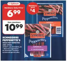 SCHNEIDERS PEPPERETTE'S, 250-375 G