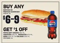 Loblaws SERVICE OR PREPACK SANDWICH offer