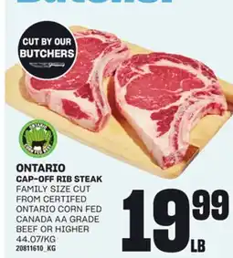 Loblaws CAP-OFF RIB STEAK offer