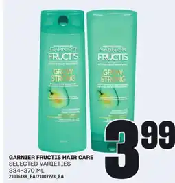 Loblaws GARNIER FRUCTIS HAIR CARE, 334-370 ML offer
