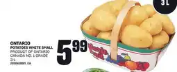 Loblaws POTATOES WHITE SMALL, 3 L offer