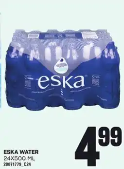 Loblaws ESKA WATER, 24X500 ML offer