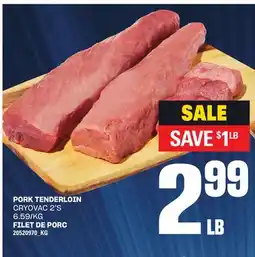 Independent Grocer PORK TENDERLOIN, 2'S offer