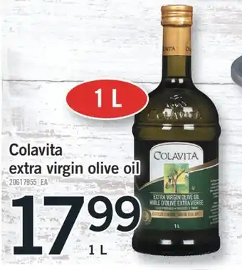 Fortinos Colavita extra virgin olive oil offer