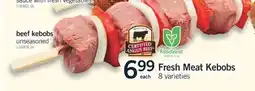 Fortinos Fresh Meat Kebobs offer
