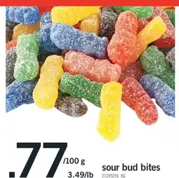 Fortinos SOUR BUD BITES offer