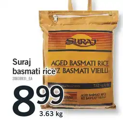 Fortinos Suraj basmati rice offer
