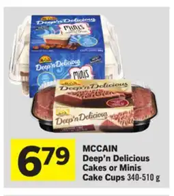 Foodland Deep'n Delicious Cakes or Minis Cake Cups offer