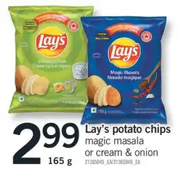 Fortinos Lay's potato chips offer