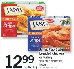Fortinos JANES PUB STYLE BREADED CHICKEN offer