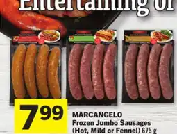 Foodland Frozen Jumbo Sausages (Hot, Mild or Fennel) offer