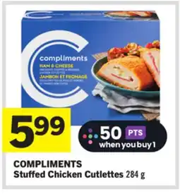 Foodland COMPLIMENTS Stuffed Chicken Cutlettes offer