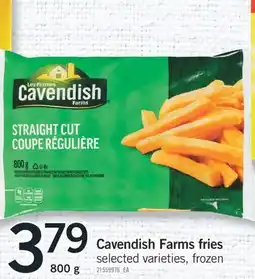 Fortinos Cavendish Farms fries offer