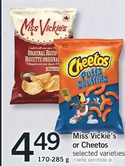 Fortinos Miss Vickie's or Cheetos offer