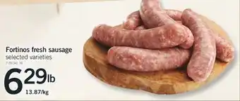 Fortinos Fortinos fresh sausage offer
