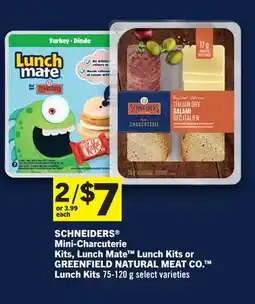 Foodland Mini-Charcuterie Kits, Lunch Mate Lunch Kits or Lunch Kits offer